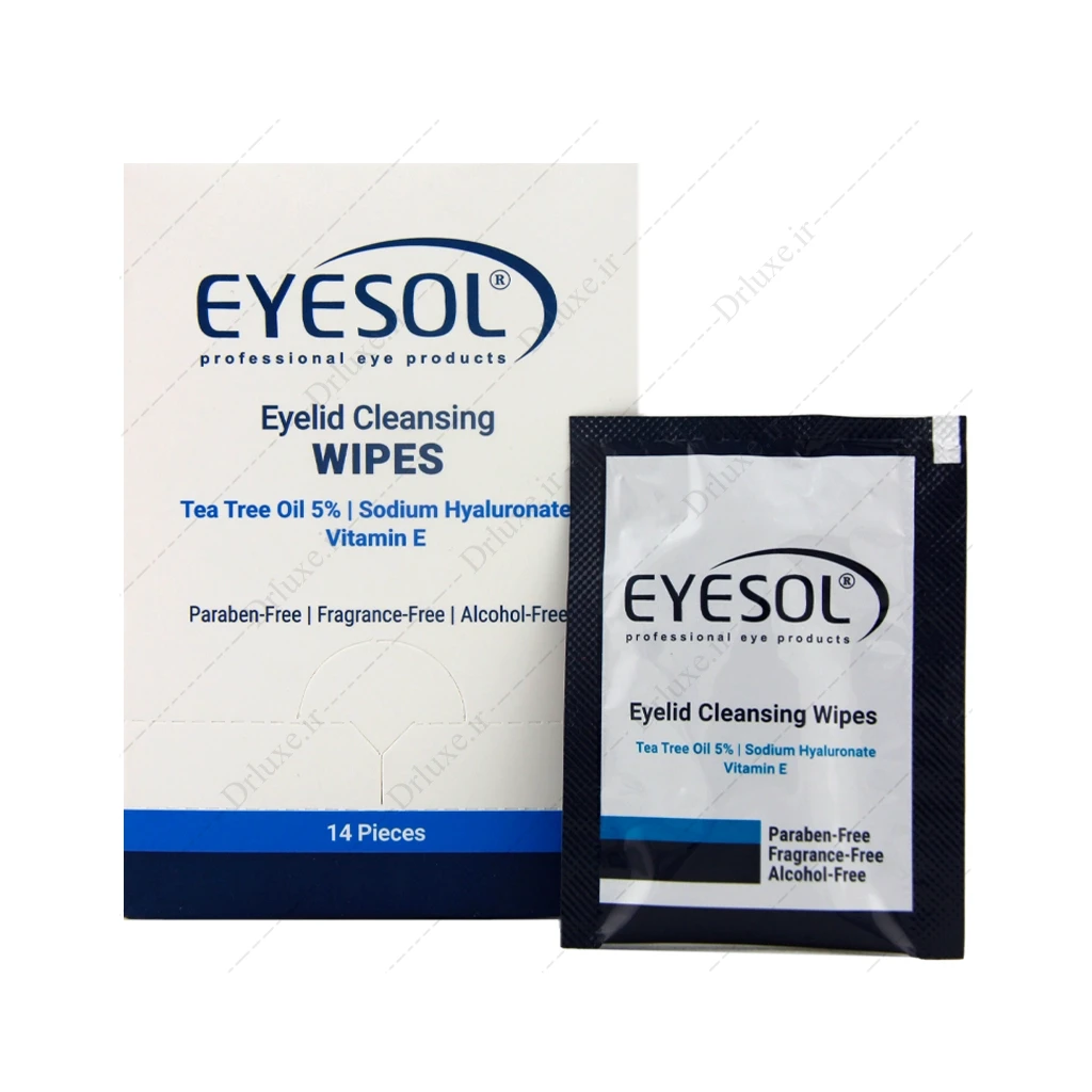 پد پاک کننده پلک و مژه آیسول 14 عدد